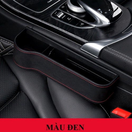 Khay đựng đồ đa năng cắm khe ghế ô tô, Hộc để đồ cao cấp trên xe hơi