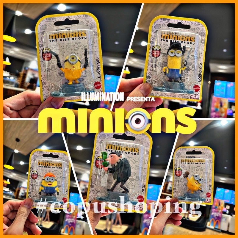 Mô hình Minions Sự trỗi dậy của Gru micro