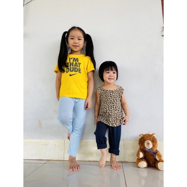 Quần lenging xuất dư cho bé gái
