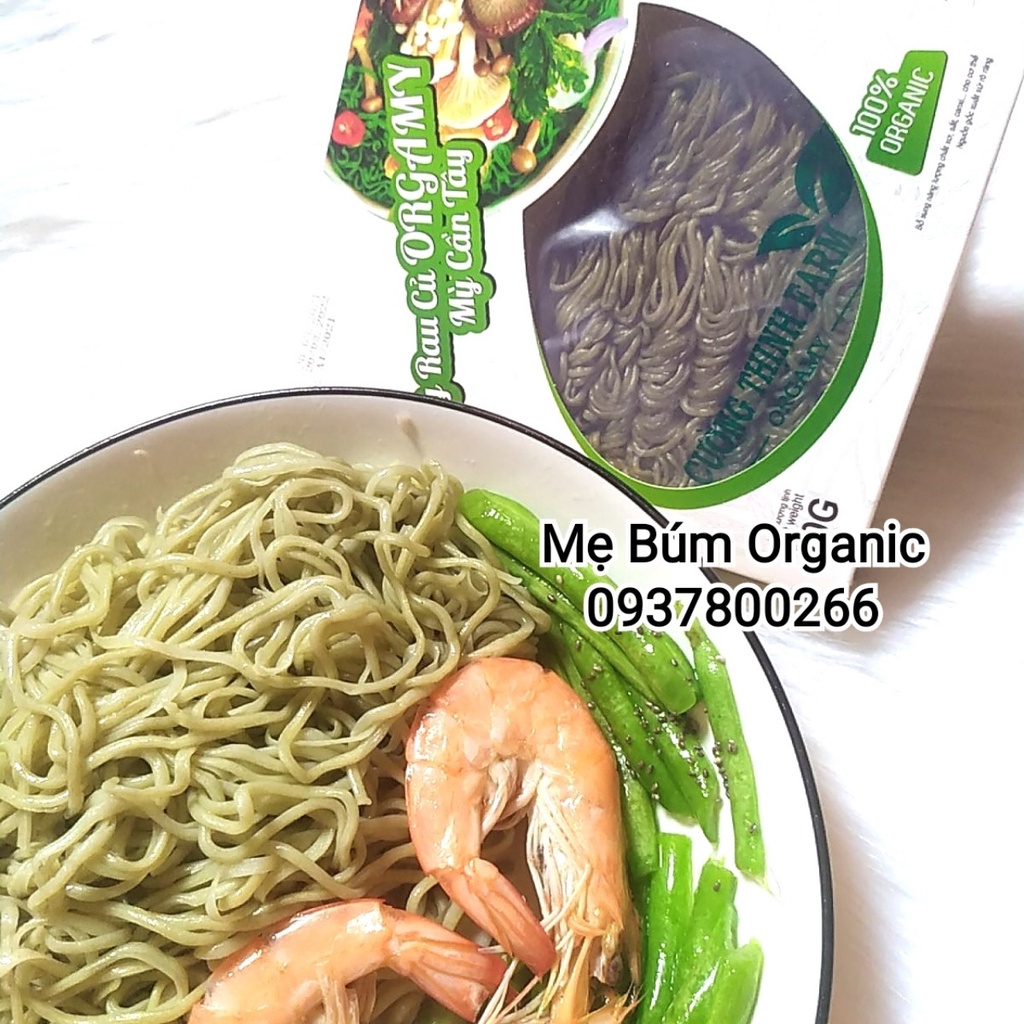 [ HCM Giao Hỏa Tốc - Mì 3 Vị ] Combo 5 Gói Mì Rau Củ Hữu Cơ Organic ORGAMY. Chuẩn  Eat clean Giảm Cân, Ăn chay,Mặn - 70g