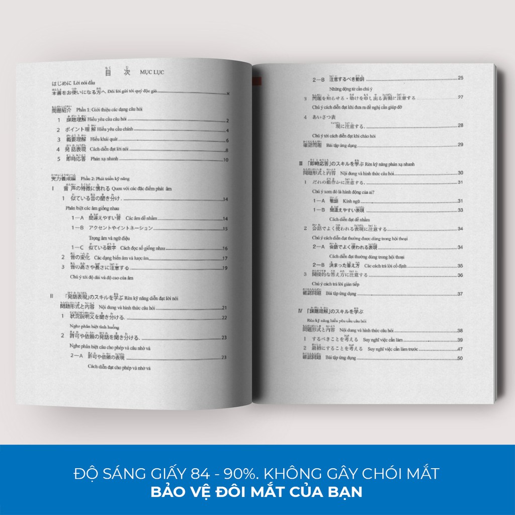 Sách Luyện Thi Năng Lực Tiếng Nhật Nghe Hiểu N3 MCTN8855