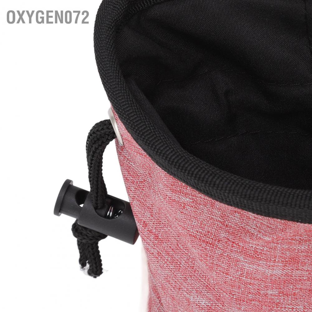 Oxygen072 Oxygen072 Dog Treat Pouch Túi đi bộ có thể thu gọn dành cho chó phân phối túi Poop tích hợp để dạo ngoài trời