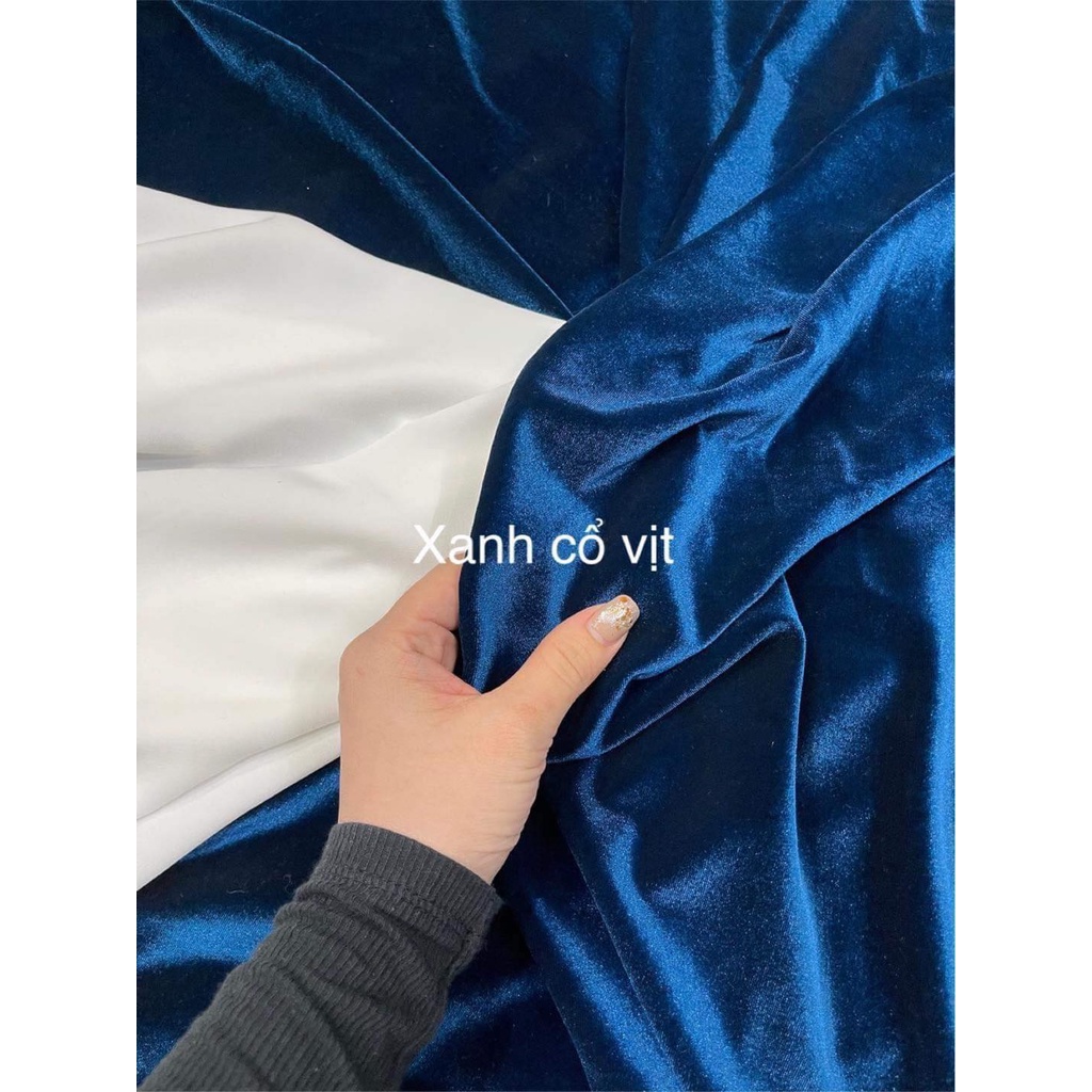 Vải nhung hàn 7 biên