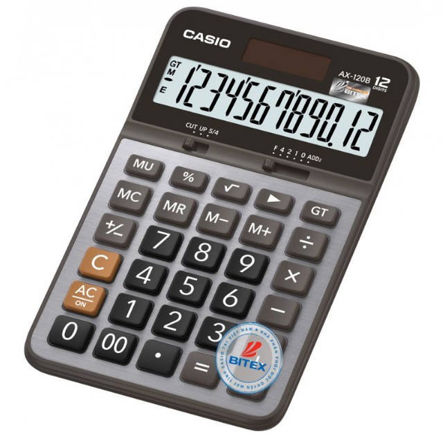 Máy Tính Văn Phòng CASIO J-120B (Chính Hãng) Bitex