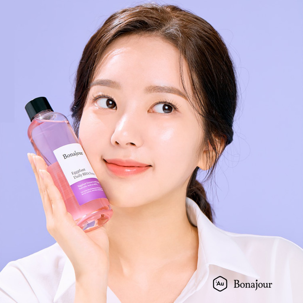 BONAJOUR | Toner BHA Hỗ Trợ Làm Sạch Da Chứa Cà Tím - Eggplant Daily BHA Toner 205mL [Hàng Chính Hãng từ Bonajour]