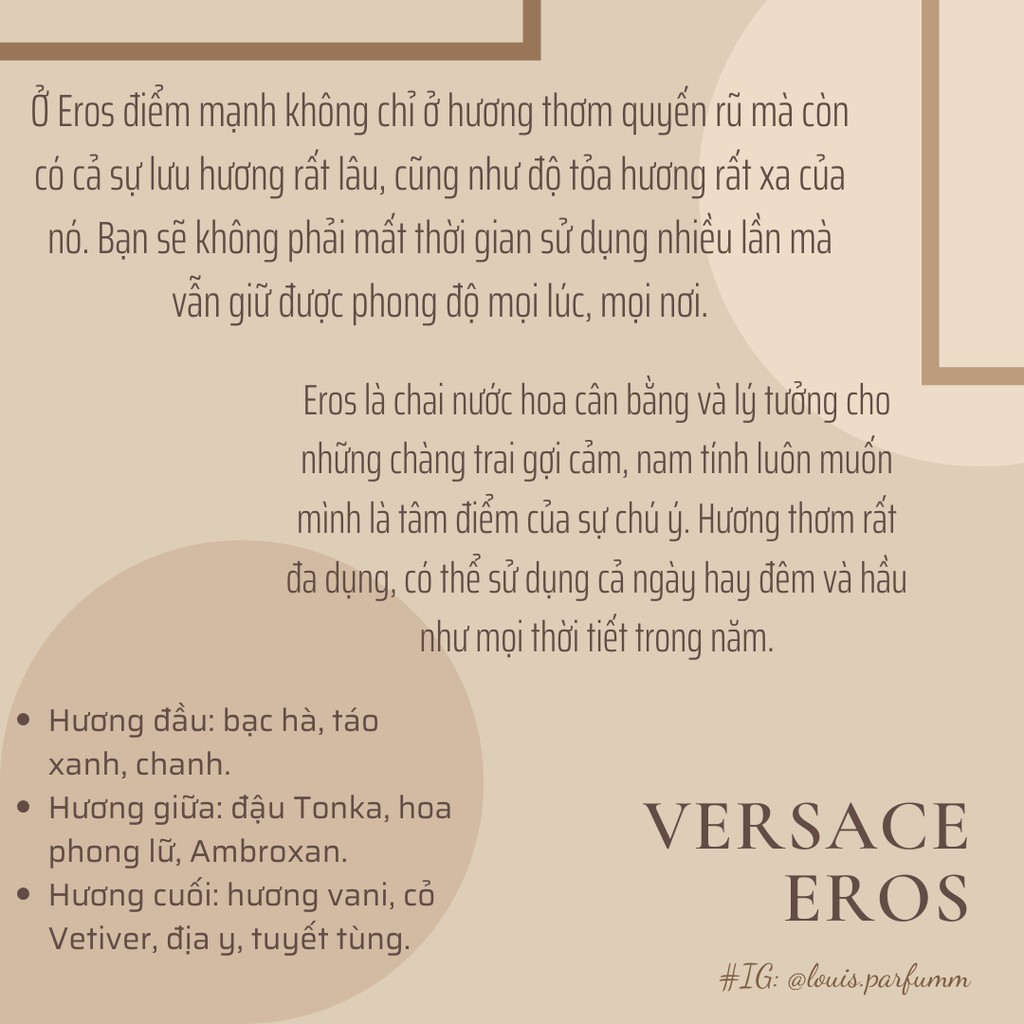 Nước Hoa mini VERSACE EROS 20ml | BigBuy360 - bigbuy360.vn