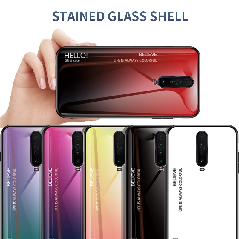 Ốp lưng kính cường lực cho Xiaomi Redmi K30 5G Xiomi Redmi K30 Pro