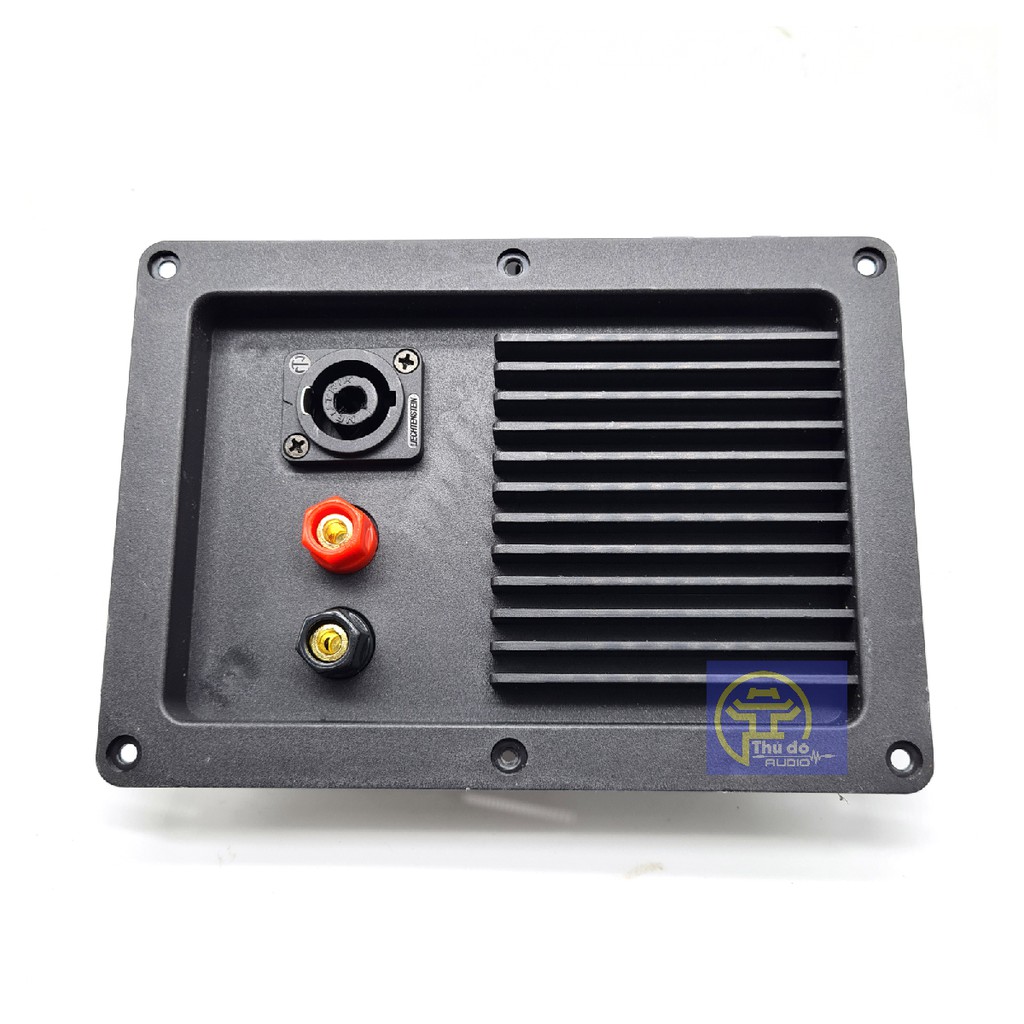 01 cái hậu loa, trạm loa sân khấu, loa thùng kèm cổng Spoken, kích thước 16.5x 11.6cm