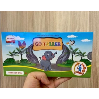 Canxi hữu cơ go taller cầu bình an giúp trẻ phát triển chiều cao hộp 20 ống