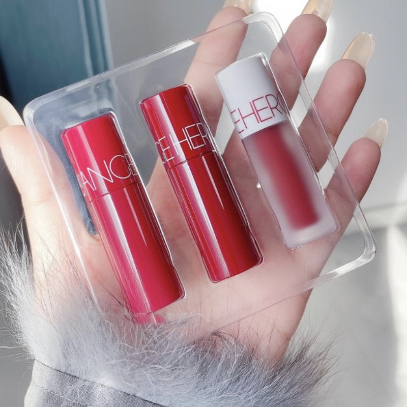 Set 3 son kem tint HERORANGE mịn lì tươi tắn The Feeling Of Heart HERO11 | BigBuy360 - bigbuy360.vn