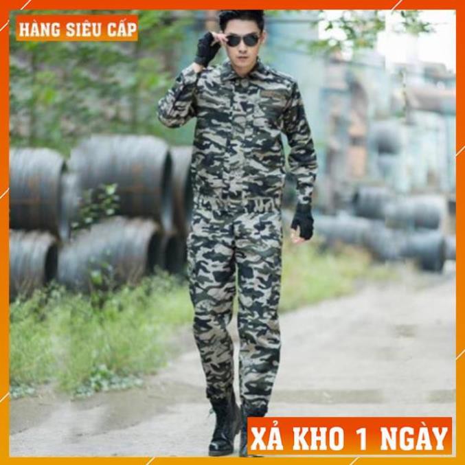 Quần Áo Lính Mỹ US ARMY - Quần Túi Hộp Nam Giá Rẻ Kiểu Lính Rằn Ri