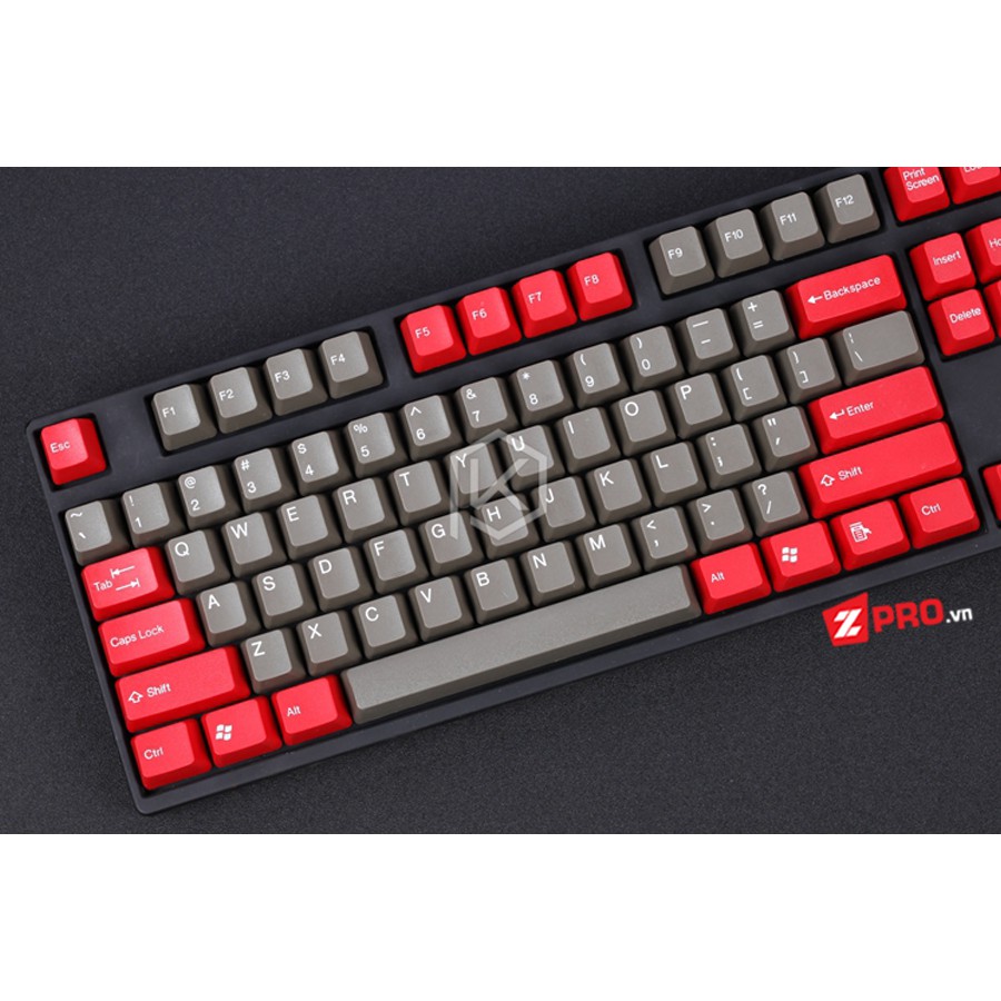 [Mã 267ELSALE hoàn 7% đơn 300K] Bộ 104 phím Keycap Taihao Dark Blood