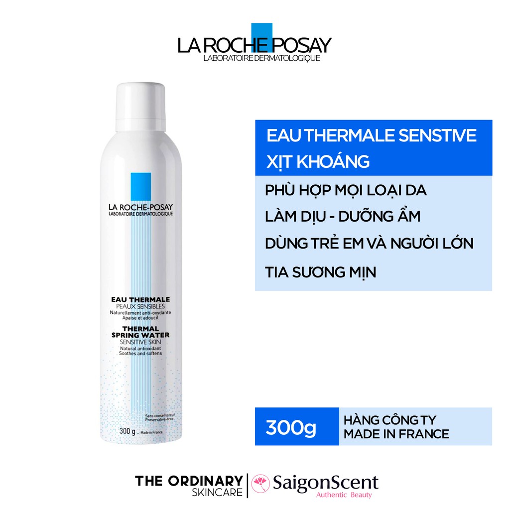 Xịt khoáng da nhạy cảm La Roche-Posay Thermal Spring Water ( 300g )