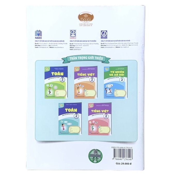 Sách - Toán (Dành cho buổi học thứ 2) lớp 2 tập 2