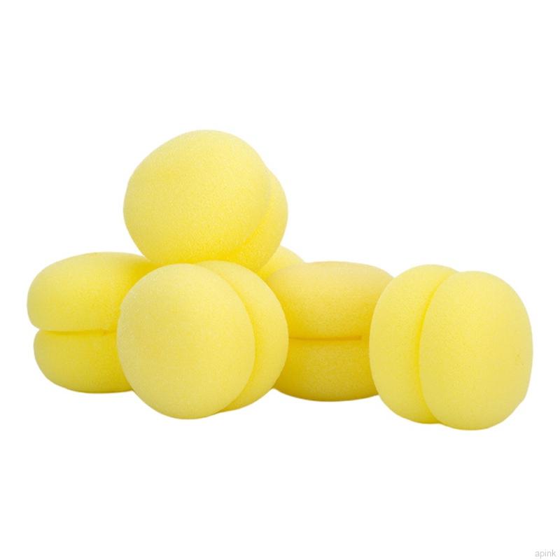 Bộ 6 Lô Cuốn Xốp Hỗ Trợ Uốn Xoăn Tóc Tiện Lợi