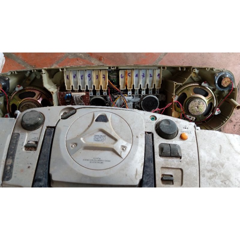 Loa toàn dải gắn treble siêu hiếm Teamsing , Goldstar, JVC