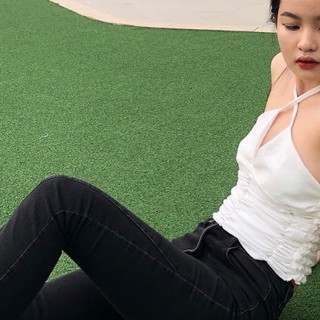 hinworkspace Áo dây cột cổ nhún HALTER NECK TOP