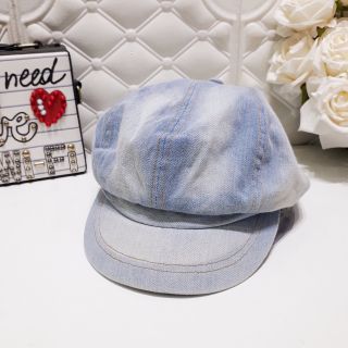 Mũ newsboy jean