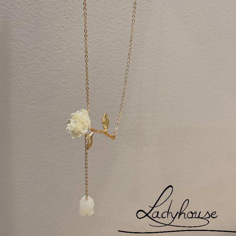 Vòng Cổ Chuỗi Hạt Hình Giọt Nước Thanh Lịch Dành Cho Nữ