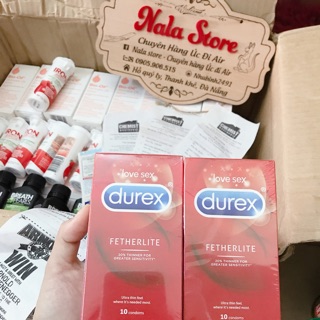 Bao cao su durex nội địa Úc loại siêu mỏng