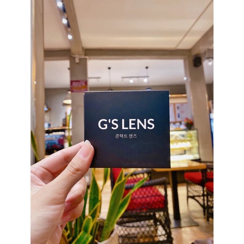 Kính Áp Tròng G'S LENS mã G-024 GRAY Xám Tây Trơn Không Giãn 0 Độ