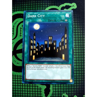 Thẻ bài yugioh spell - dark city - common