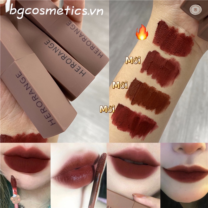 Son Kem 6 Màu Lì VE Dưỡng Ẩm Lâu Trôi Làm Đẹp Không Phai bgcosmetics
