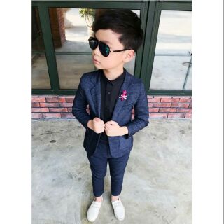 Bộ vest bé trai