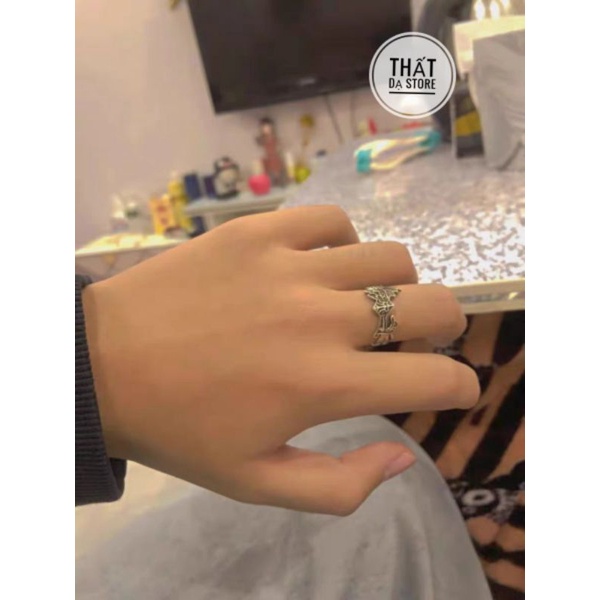 Mô hình nhẫn bạc 925 của Tiêu Viêm Đấu Phá Thương Khung.