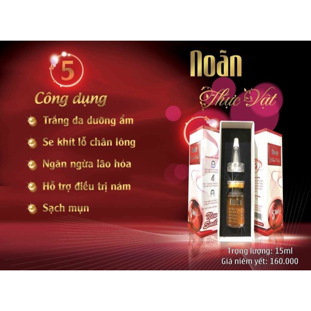 Noãn thực vật dưỡng da