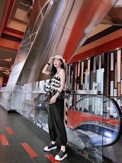 Quần Jogger Đũi Siêu Mát