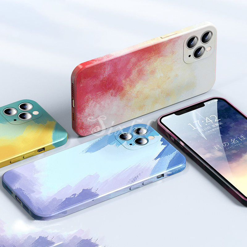 Ốp lưng Samsung Color Mojito cạnh vuông Samsung S21 S20 Ultra S21 S20 Plus S20FE S10 Plus S10 Note 10 Lite | BigBuy360 - bigbuy360.vn