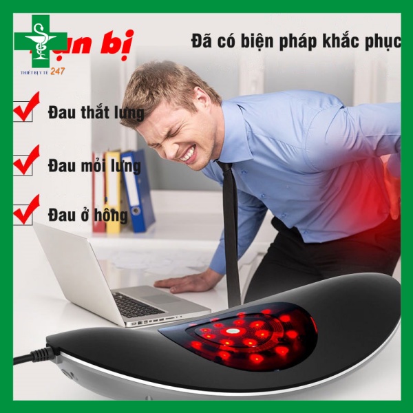 Máy Massage Thắt Lưng, Cột Sống, Máy Mát Xa Thắt Lưng Cho Người Thoát Vị Đĩa Đệm Cao Cấp