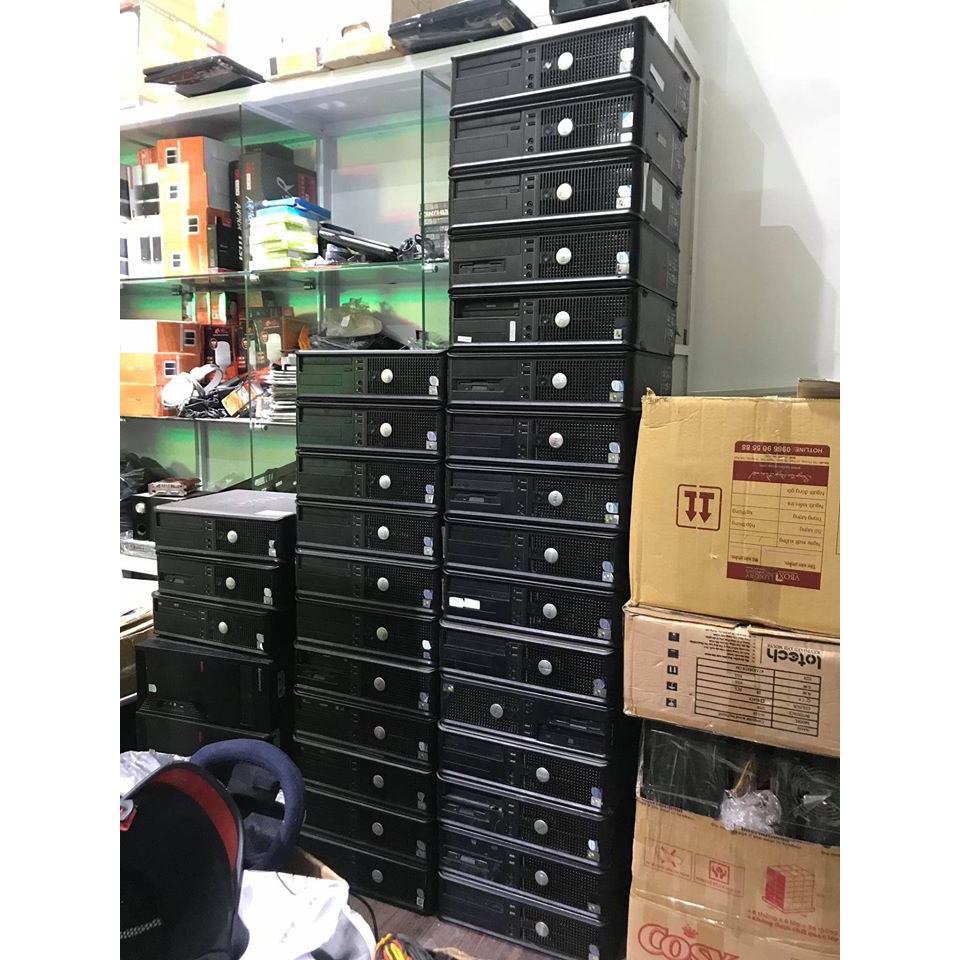 Case mini Dell optiplex 380DT/780sff nổi tiếng thế giới với độ ổn định cao thiết kế đẹp