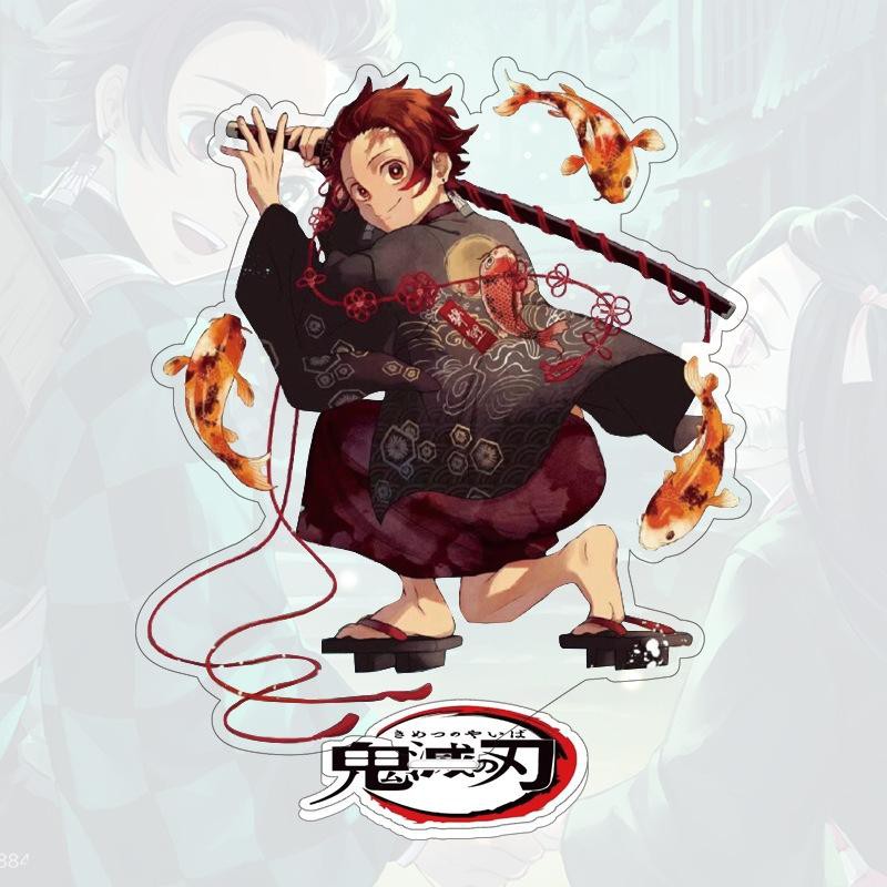 Mô hình nhân vật Standee Kimetsu no Yaiba Thanh gươm diệt quỷ Tượng Acrylic Anime mica trang trí trưng bày mô hình