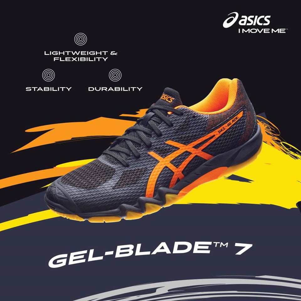 Giày Bóng Bàn Asics Gel Blade 7 Chính Hãng - Công Nghệ Mới Đến Từ Nhật Bản