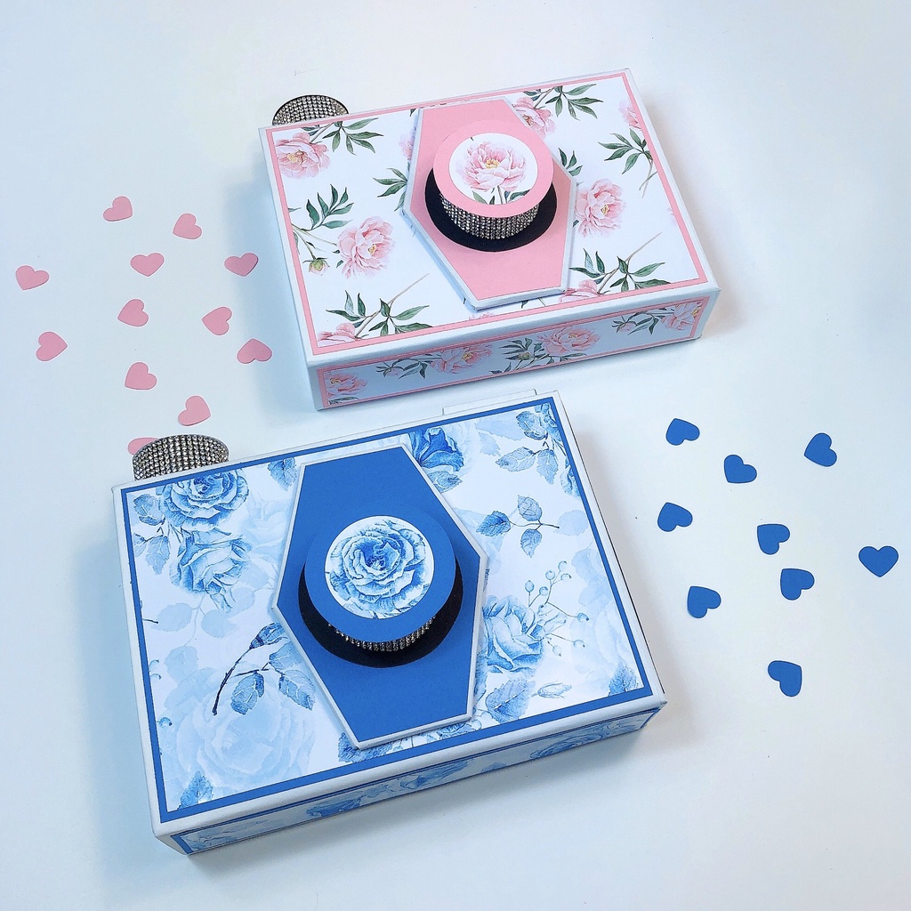 Camera box - album dán ảnh màu hồng - ảnh chụp thực tế - đẹp - độc - lạ