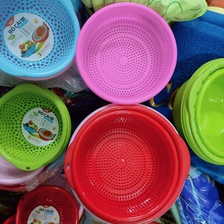 Bộ Thau Rổ Đựng Rau Quả 24cm (2T4)