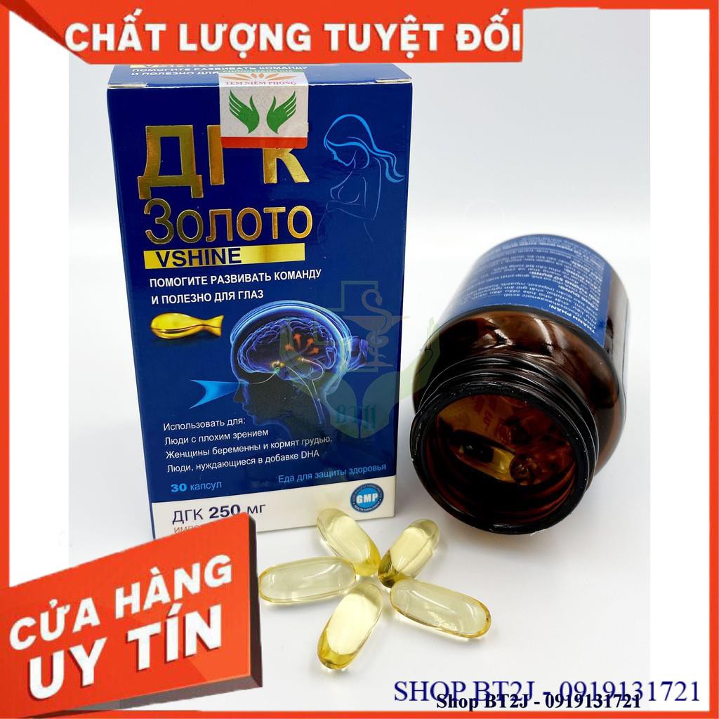 Viên Bổ Sung DHA Gold Vshine  -  Hộp 30 Viên