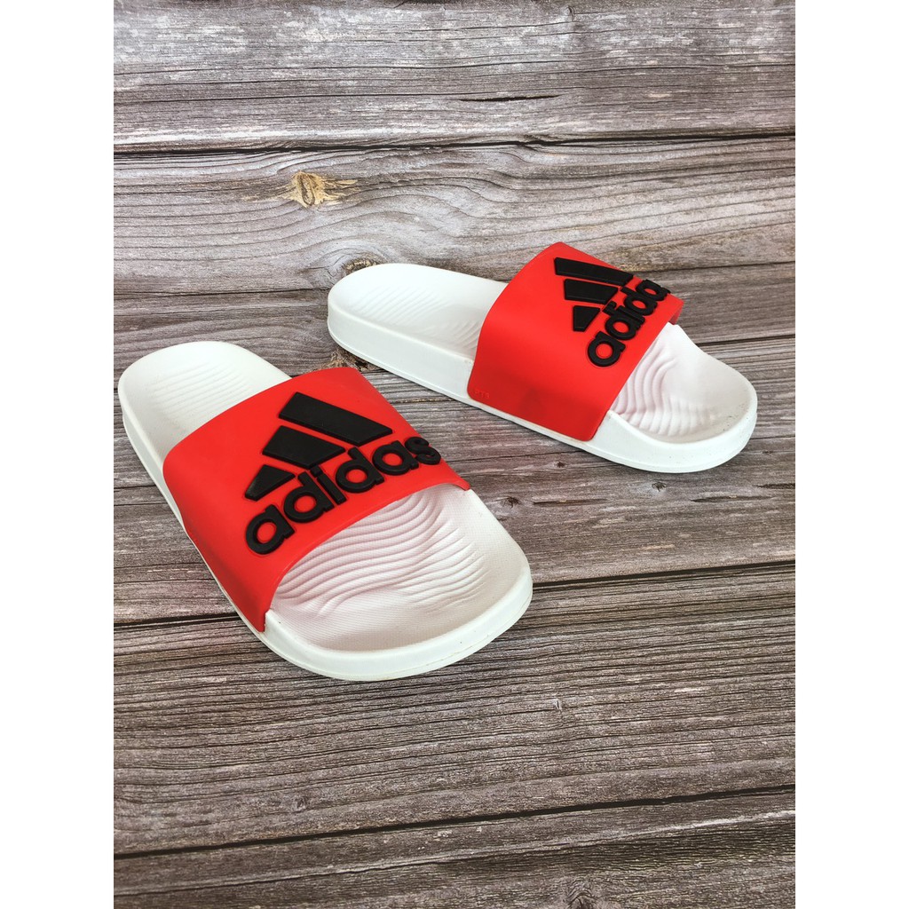 Dép quai ngang nam in họa tiết chữ nhiều màu đế cao su bền đẹp trẻ trung năng động