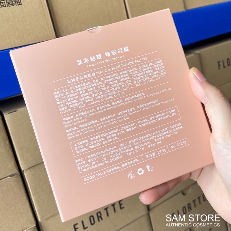 Bảng mắt GOGO TALES chính hãng với những tông màu đẹp nhất được các Make Up chuyên nghiệp sử dụng