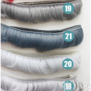 TI- Tép tóc giả 5cm may tóc làm wig cho búp bê