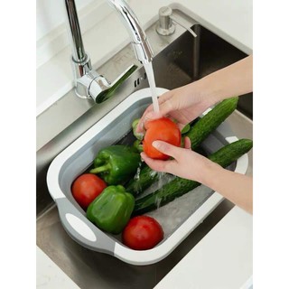 [ XẢ KHO] Chậu thớt gấp gọn