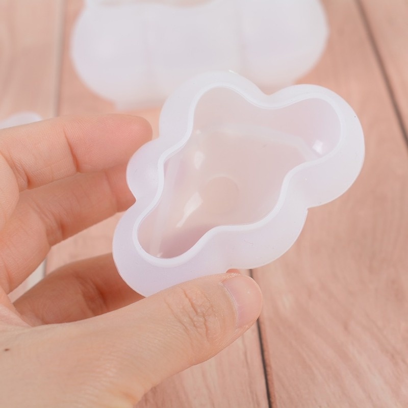 Khuôn Silicone Làm Bánh Tạo Hình Đám Mây 3D Độc Đáo Tiện Dụng