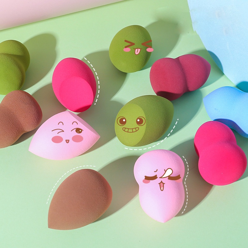 [Hàng mới về] Mút xốp trứng trang điểm hình giọt nước đánh phấn nền làm đẹp cho nữ