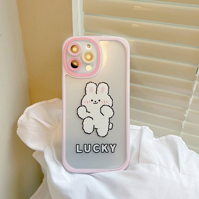 Ốp Điện Thoại Có Giá Đỡ Hình Thỏ Cho iphone7 / 7plus / 8 / 8plus / xs / 11 / 12 / 13 / 14 / pro / max / plus / promax