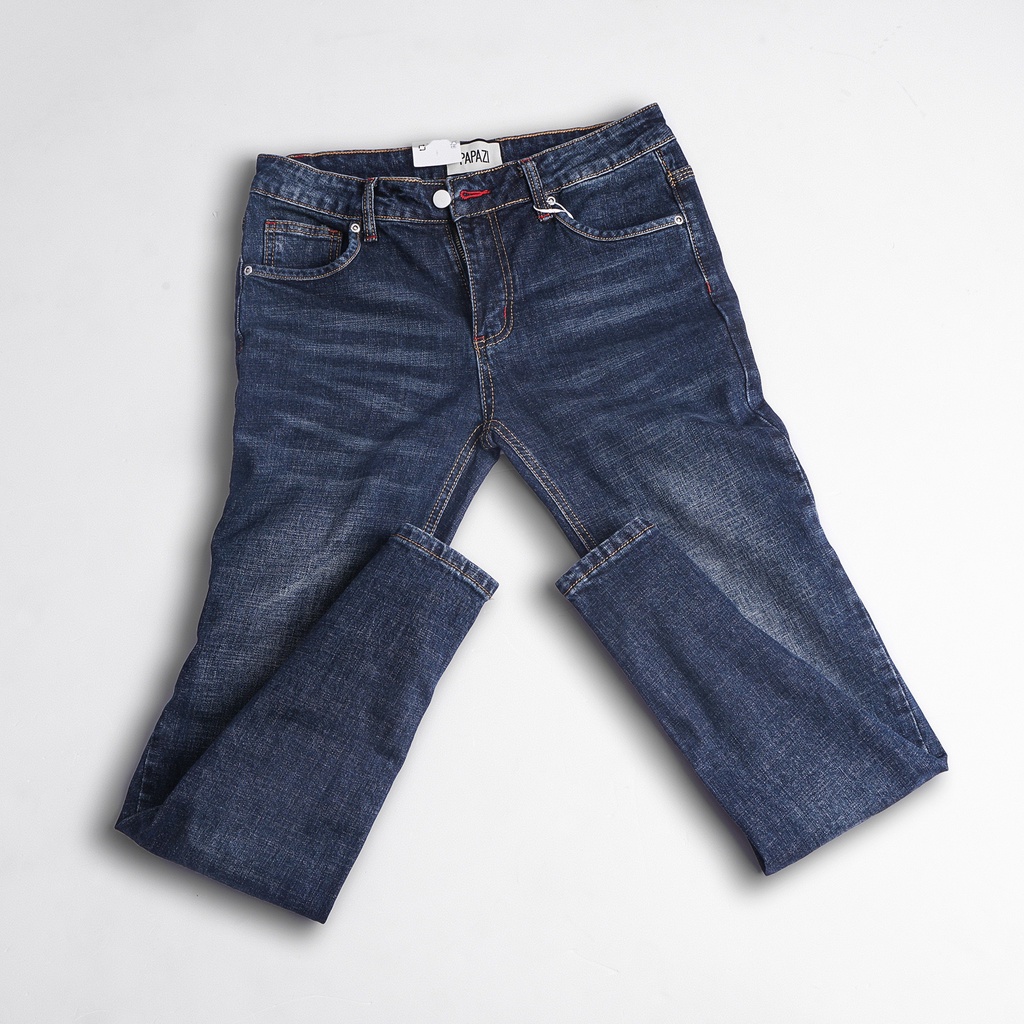 𝐐𝐮𝐚̂̀𝐧 𝐉𝐞𝐚𝐧𝐬 dài trơn - Quần bò nam co giãn dễ phối đồ, phong cách 2021 - Thời trang nam PAPAZI | BigBuy360 - bigbuy360.vn