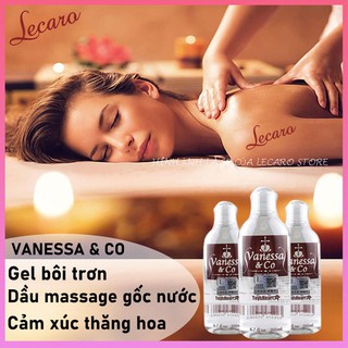 Lecaro - Dầu Massage Body Vanessa Co Nhật Bản, Dầu Massage Yoni, Gel Bôi Trơn Gốc Nước