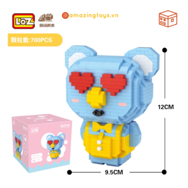 Lego Line Friends / Mô hình lắp ráp Line và những người bạn dễ thương