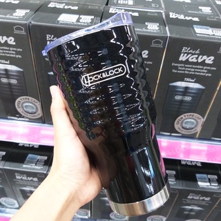 Ly Giữ Nhiệt Lock&Lock Wave Tumbler LHC4148BLK 750ml